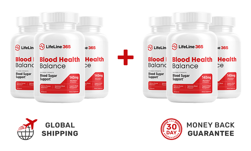 6 Bottles of Lifeline 365 BloodHealth Balance